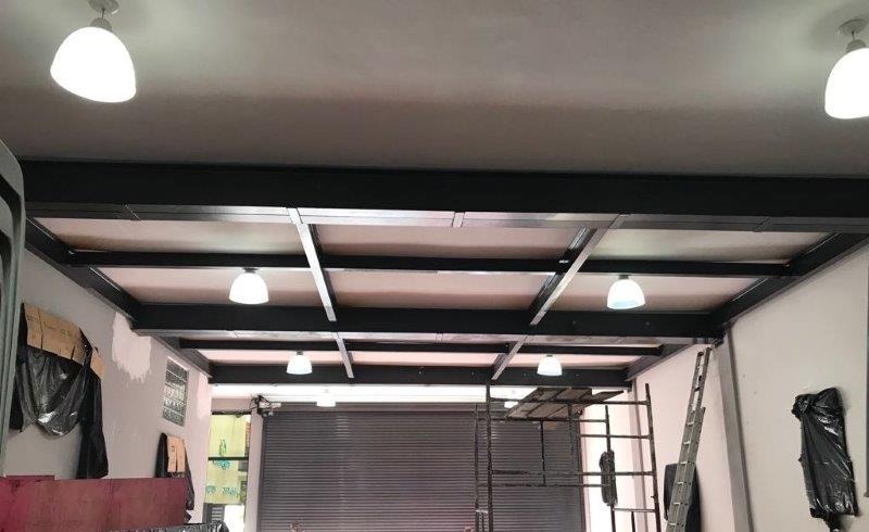 Reforços estruturais em aço